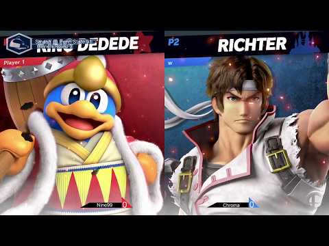 S@PS 91 Ultimate Singles - Nine99(Dedede) vs Chroma(Richter/Meta Knight) Winners Quarters