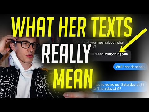 What Her Texts REALLY Mean (+EXAMPLES)
