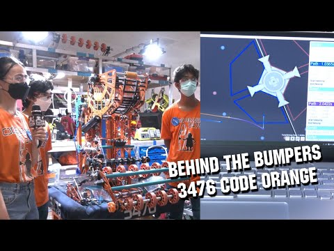 Behind the Bumpers 3476 Code Orange Rapid React Robot