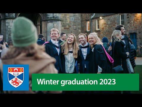 Winter Graduation 2023 - University of St Andrews