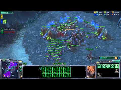 Destiny teaching BraziLSC [Lesson 1 - Game 1] - Starcraft 2 Lesson