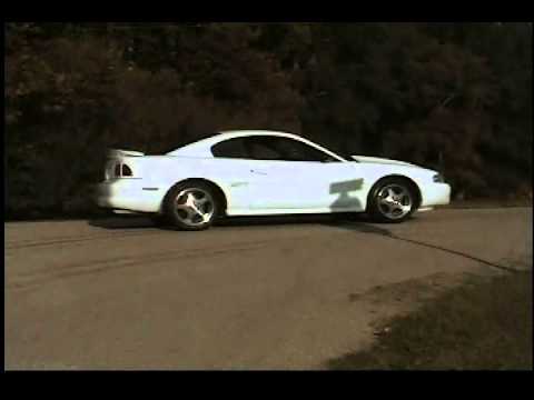 96 Mustang Cobra - MAC H-Pipe and Flowmaster Exhaust - Fly By's, Holeshots, and Revs