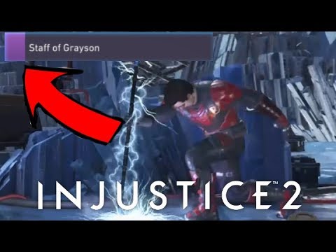 INJUSTICE 2- OMG!!! I GOT THE STAFF OF GRAYSON (NIGHTWING)