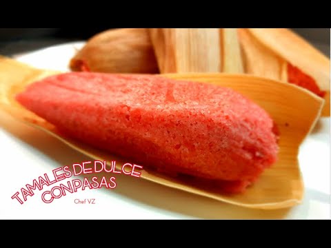 TAMALES DE DULCE CON PASAS / Receta económica y deliciosa / #ChefVictorZugasti