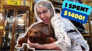 I SPENT $1400 AT THE ANTIQUE MALL Thrift With Me in Las Vegas