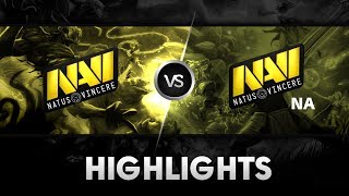 Highlights from Na'Vi vs Na'Vi.NA @ The Summit