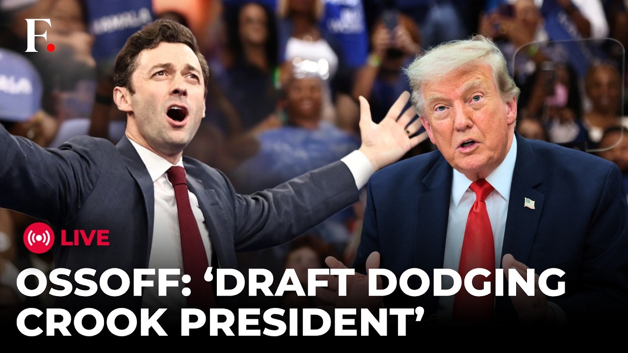 JON OSSOFF LIVE: 'Crook President' US Senator Ossoff's Fiery Remark on Trump for US Iran War