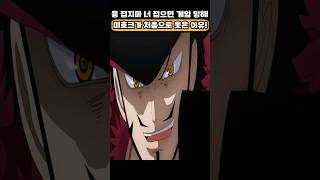 🔥미친 작화🔥 미호크가 처음으로 웃은 이유! #원피스 #onepiece