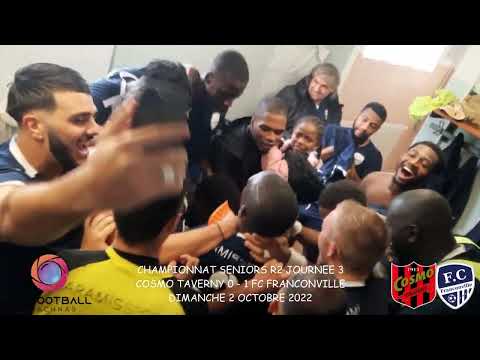 DIMANCHE 2 OCTOBRE SENIORS R2 COSMO TAVERNY FC FRANCONVILLE