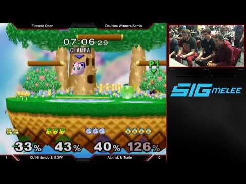 Fireside Open   Doubles   iBDW & DJ Nintendo vs Atomsk & Turtle