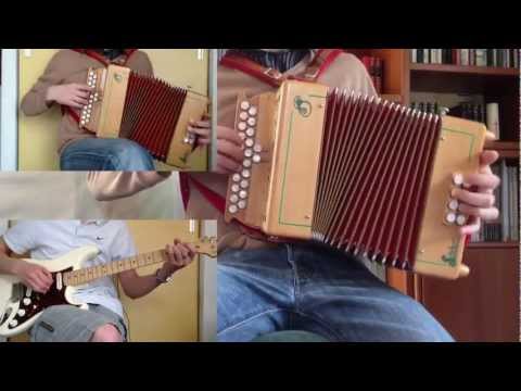 valse des cerfs volants. Accordéon diatonique & guitare électrique
