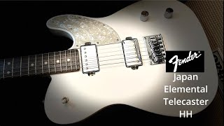 Video thumbnail for Killer Tele!!! Fender Japan Elemental Telecaster HH by Jon is just TOO LouD!!