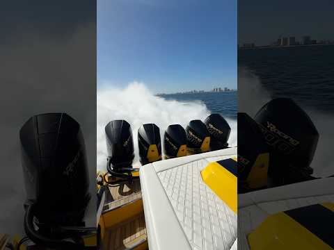 Fresh Mercury 500R re-power on this Nor-Tech 460 Flyer by South Florida Boat Center!