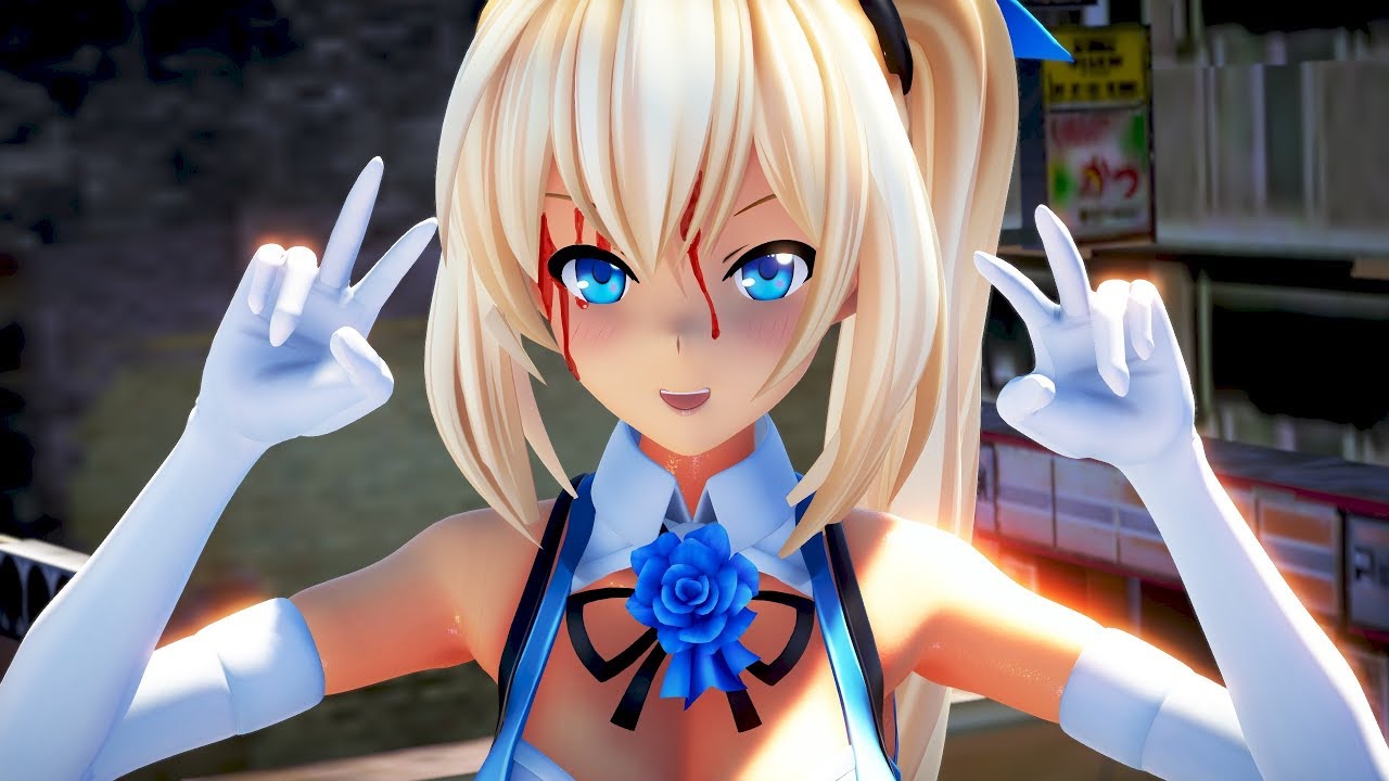 【MMD】バーチャルYoutuber 屋上から転落 高画質版