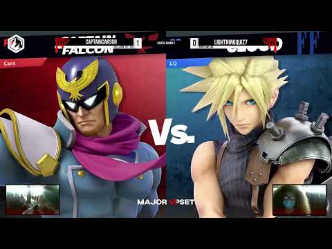 CaptainCarson (Captain Falcon) vs LightningQuiz7 (Cloud) - Ultimate Singlse Pools - MAJOR UPSET