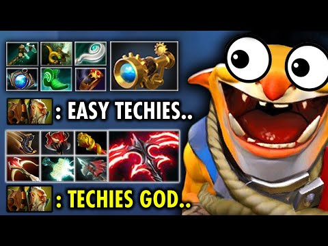 THE MOST OP HERO IN DOTA!!! OMG THIS TECHIES FROM ZERO TO GOD | TECHIES OFFICIAL