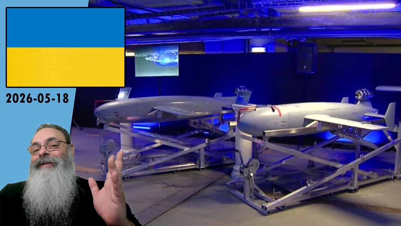 #Ucrânia 2025-05-18: UCRÂNIA apresenta os DRONES que ATORMENTARAM MOSCOU e VEM MAIS por AÍ