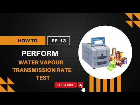 Water Vapor Transmission Rate Test (WVTR)
