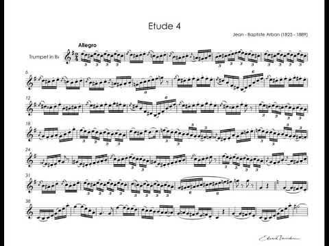 Arban - Etude N.4 - Russell Gray cornet