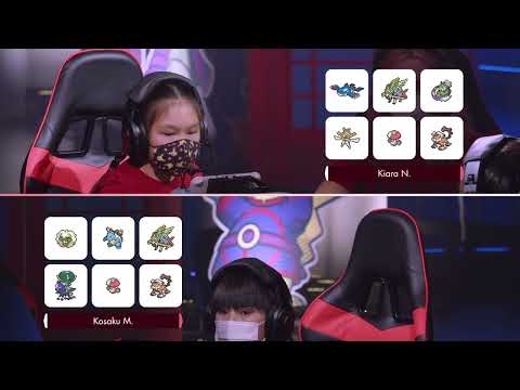 Pokémon VG Juniors Grand Finals - Kiara N. vs Kosaku M. | Pokémon Worlds 2022