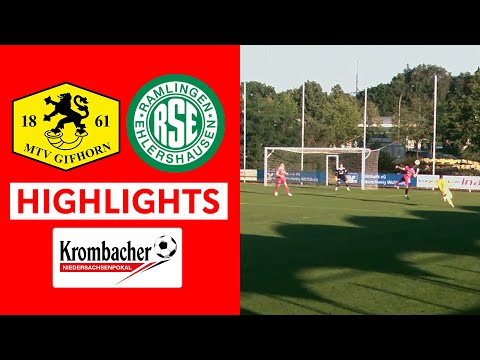 Pokal-Aus trotz Traumtor | MTV Gifhorn vs. SV Ramlingen-Ehlershausen | Highlights Niedersachsenpokal