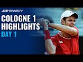 Hurkacz, Zverev Impress; Otte Upsets Struff | Cologne 1 2020 Highlights Day 1