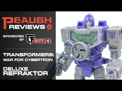 Video Review: Transformers: War for Cybertron SIEGE - Deluxe REFRAKTOR