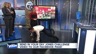 Ed tries the Zay Jones Challenge  - Duration: 1:04