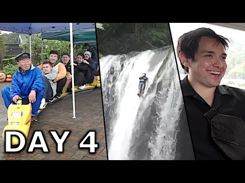 DAIDUS JOINS US! FALLING OFF WATERFALLS IN JAPAN | RV Trip 2 (Day 4)