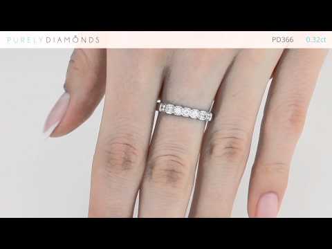 Diamond Ring PD366: 0.32ct - Purely Diamonds