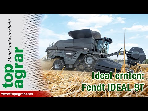 Fendt Ideal 9T: top agrar-Fahrbericht des neuen Mähdreschers von AGCO