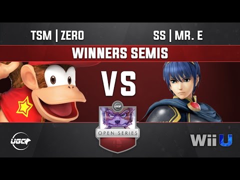 UGC Smash 4 WINNERS SEMIS  - TSM | ZeRo (Diddy Kong) vs SS | Mr. E (Marth)