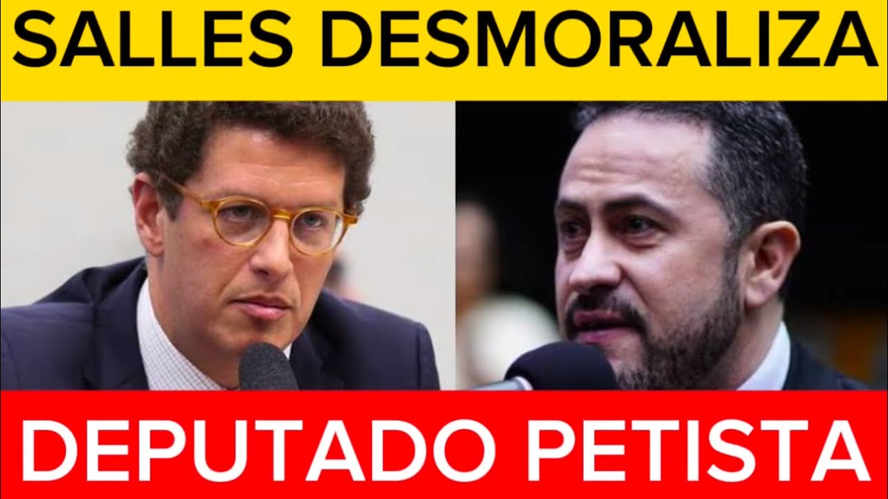 HUMILHOU: Ricardo Salles arrasa com Petista em DEBATE