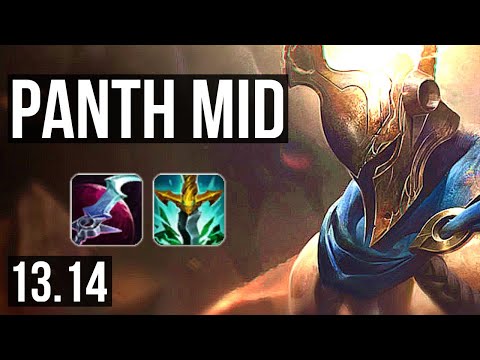 PANTH vs AZIR (MID) | 12/2/9, 600+ games, Legendary | KR Master | 13.14