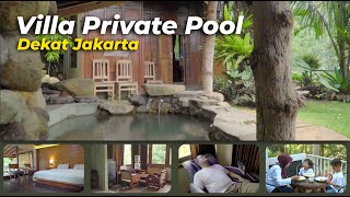 Hidden Gem Sentul! Villa Tirta Arsanta dengan Private Pool & Pemandangan Alam