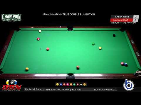 Brandon Shuff vs Shaun Wilkie Finals - 2019 MD State 9 Ball Championship - Champion Billiards