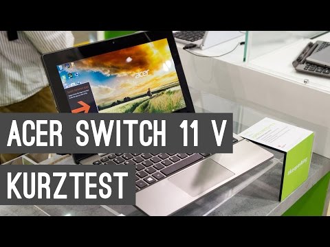 Acer Aspire Switch 11 V mit Core M + Tastatur Dock im Kurztest