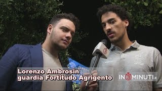 Lorenzo Ambrosin: eravamo  sotto di 17 all&#39;ultimo quarto, Tortona la partita più importante