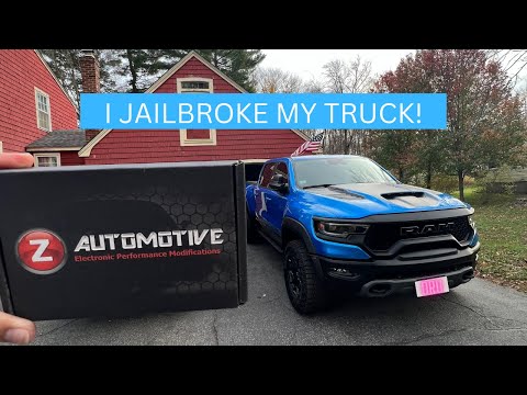 Installing Z Automotive Tazer DT on my 2021 RAM TRX!