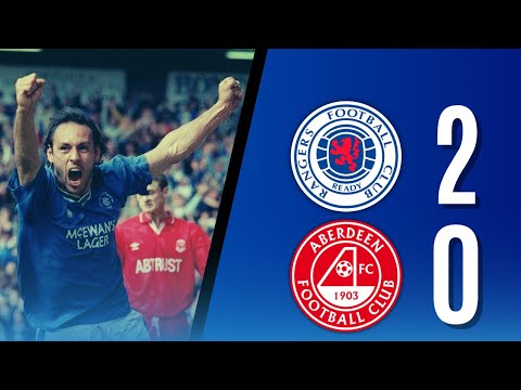 Rangers vs Aberdeen - TITLE SHOWDOWN 1991