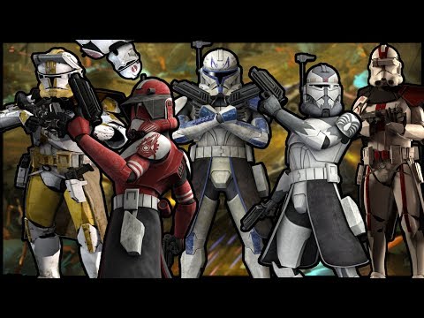 Ranking CLONE COMMANDERS Worst to Best!