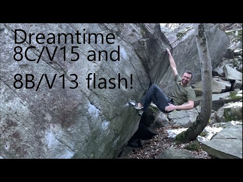 Swiss lines - Dreamtime 8C/V15, Flash Flood 8B/V13(flash), Big Paw 8B+/V14