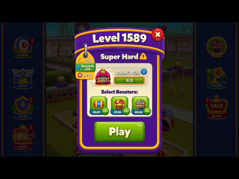 Royal Match - King Robert - Super Hard Level 1589