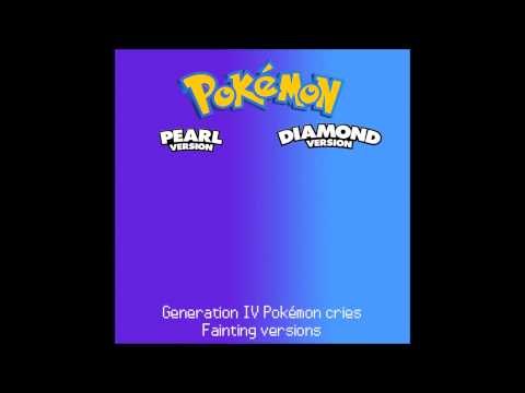 Generation IV Pokémon cries - Fainting versions