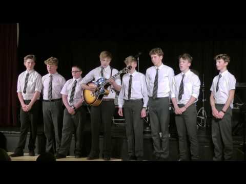 Claires Court Year 10 Boys Choir Hold back the River