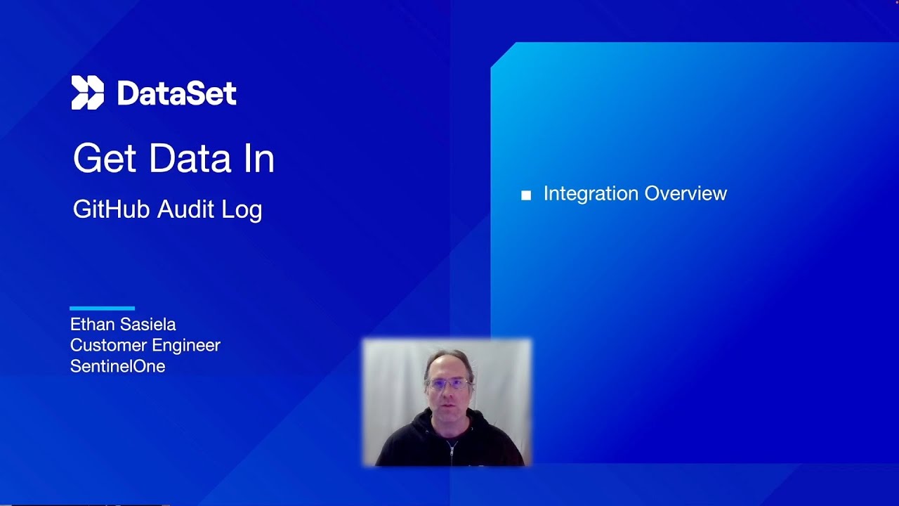 Get Data In: GitHub Audit Log Monitor