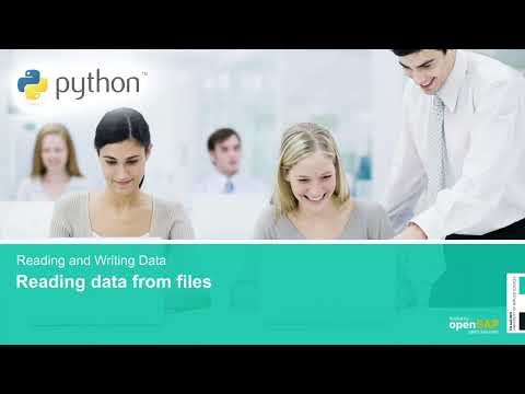 Reading data from files