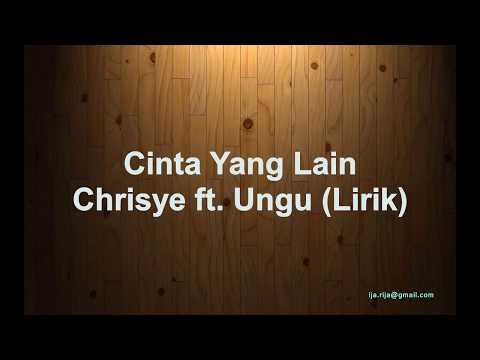 CINTA YANG LAIN UNGU (Lirik)
