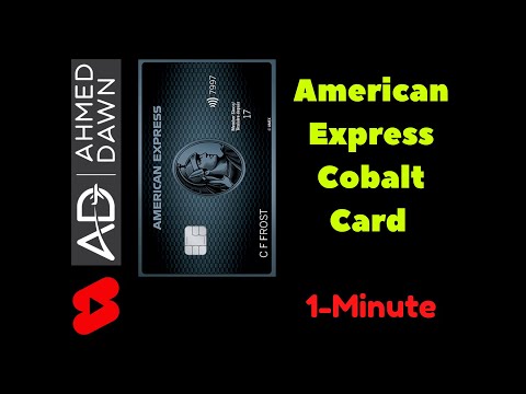 1-Minute Review | American Express Cobalt Card | Best Travel Credit Cards Canada