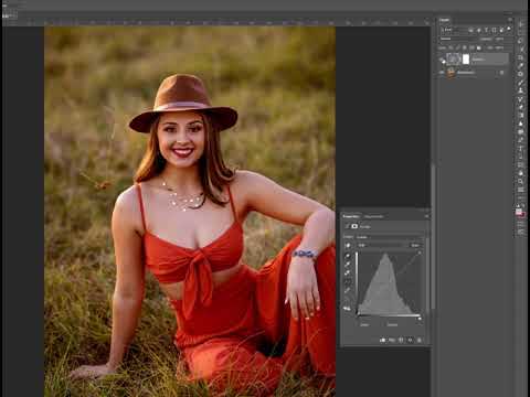 PS Curves Trick for evening up Skin tones